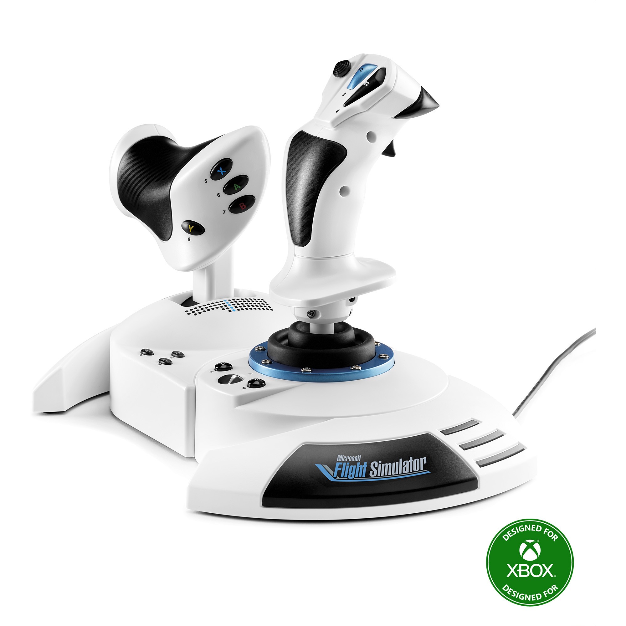 Kontroller,Timon & Pedale Thrustmaster T.Flight Hotas One / FS 2024 Edition Joystick for Xbox/PC - Bardhë