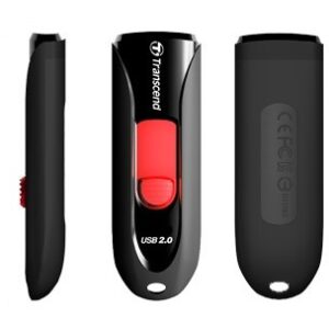 USB Flash Drive STICK TRANSCEND 16GB JetFlash 590 - e zezë