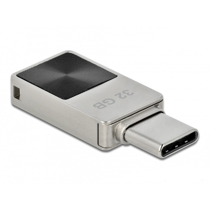 USB Flash Drive Delock Mini USB-C 32GB USB 3.1/3.2 Flash Drive – 5Gbps, Metal Case