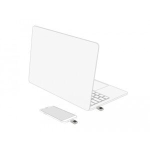 USB Flash Drive Delock Mini USB-C 32GB USB 3.1/3.2 Flash Drive – 5Gbps, Metal Case
