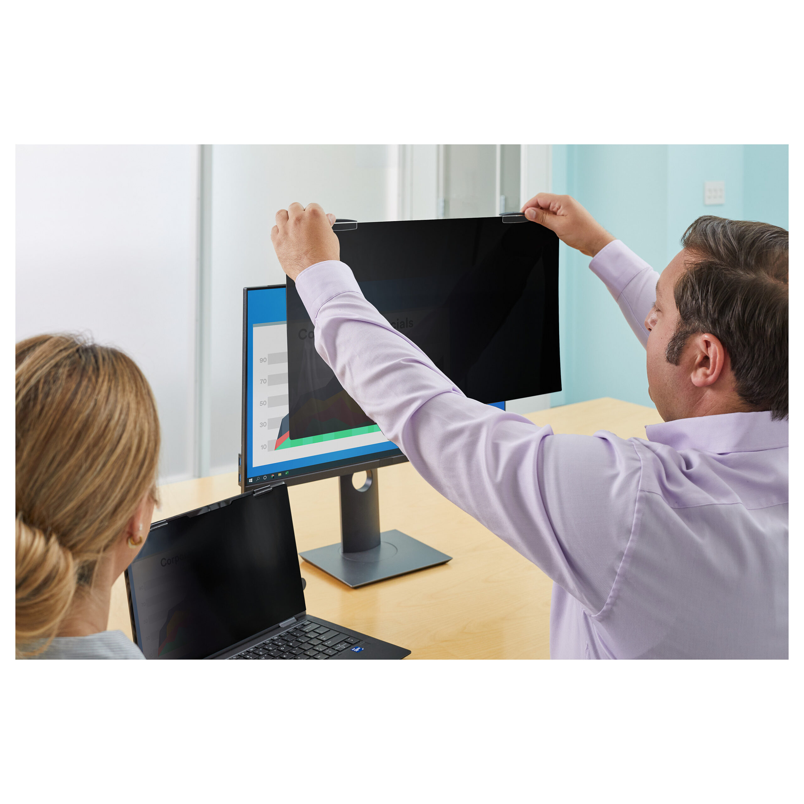 Xham mbrojtës Privacy Filter 3M PF245W9EM për monitor 24.5″ Full Screen 16:9 4