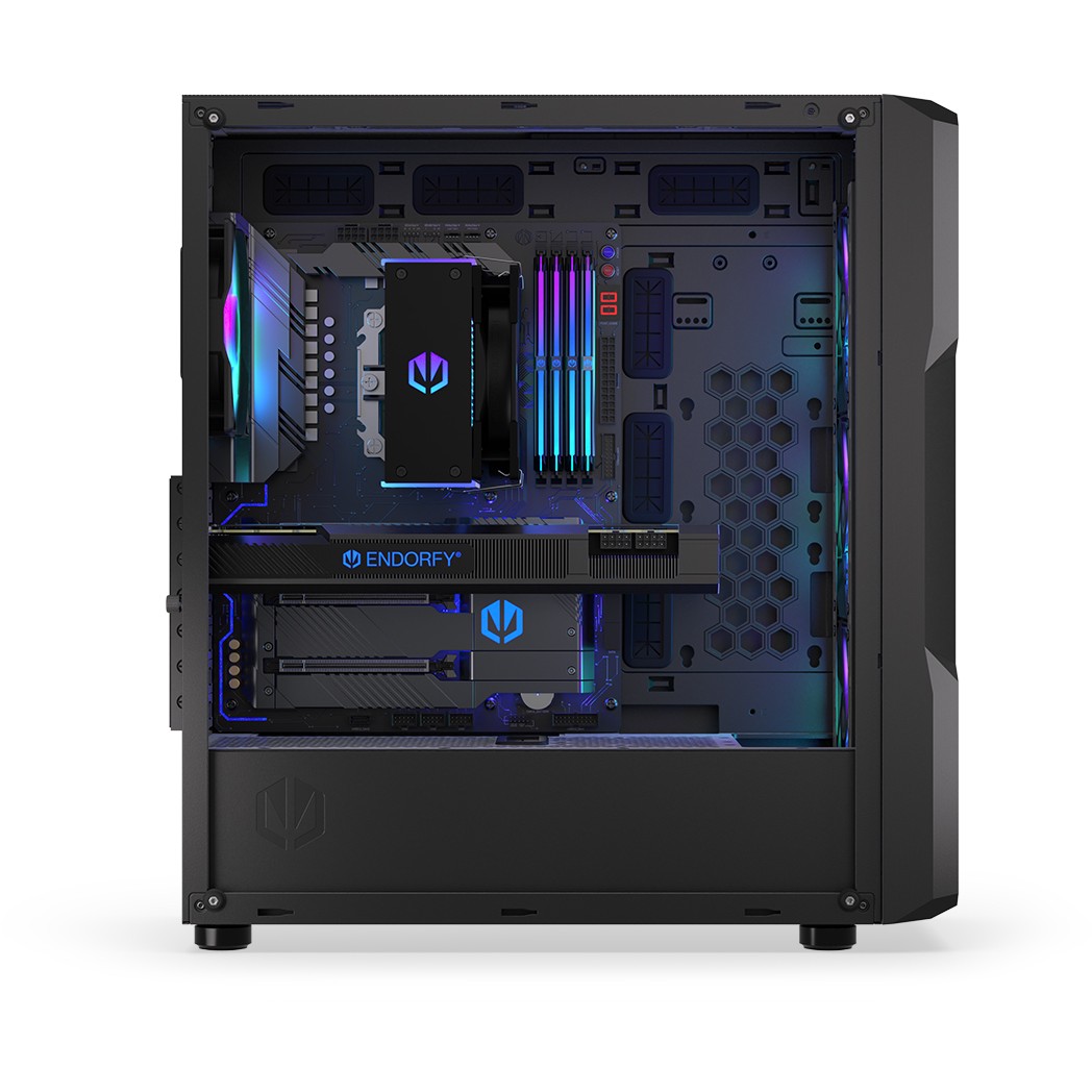 Kasë ENDORFY Regnum 400 ARGB Mid Tower - Zezë - Figura 4