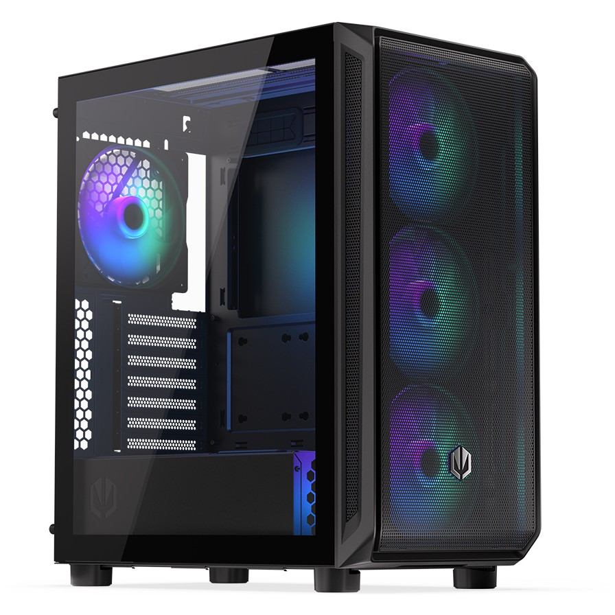 Kasë ENDORFY ARX 500 ARGB TG Mid Tower - Zezë - Figura 2