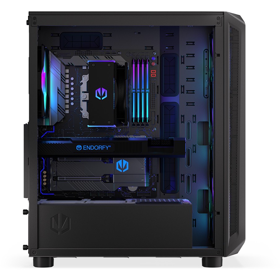 Kasë ENDORFY ARX 500 ARGB TG Mid Tower - Zezë - Figura 3