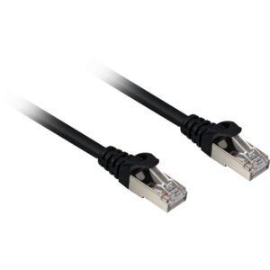 Kabllo për Rrjet  Sharkoon Patch Cable S/FTP RJ-45 Cat.6a / 20m - Zezë
