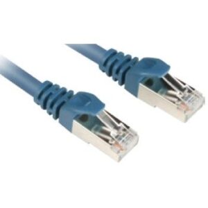 Kabllo për Rrjet Sharkoon RJ45 CAT6 S/FTP / 1.50m – Blu