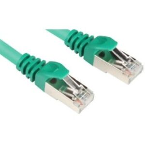 Kabllo për Rrjet Sharkoon RJ45 CAT6 S/FTP / 1.50m – Gjelbër