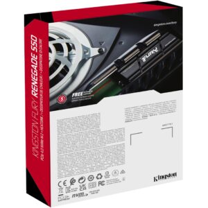 SSD e Brendshme M.2 KINGSTON 2TB Renegade PCIe 4.0 NVMe SSD w/ Heatsink
