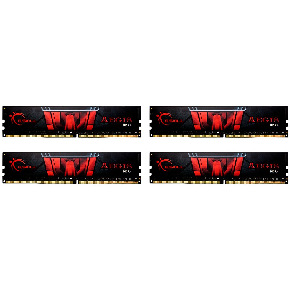 RAM Memorie DDR4 G.Skill Aegis 64GB (4x16GB) DDR4 3200MHz CL16 Quad Channel Kit / 64GIS-Aegis
