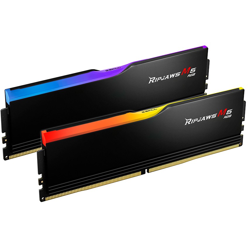 RAM Memorie DDR5 G.Skill Ripjaws M5 RGB 96GB (2x48GB) DDR5 6400MHz CL32 Dual Channel Kit / 96-M5-RM5RK - Figura 4