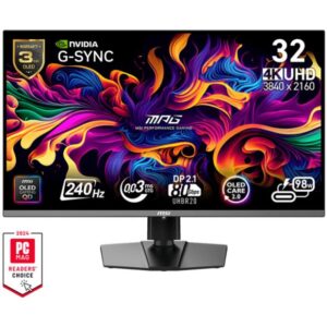 Monitor MSI MPG 322URXDE / 31.5 Inch / 4K Ultra HD / 240Hz / 0.03ms / I zi