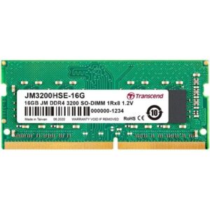 RAM Memorie DDR4 Transcend JetRAM 16GB/ 3200MHz CL22 SO-DIMM / JM3200HSE / 16G