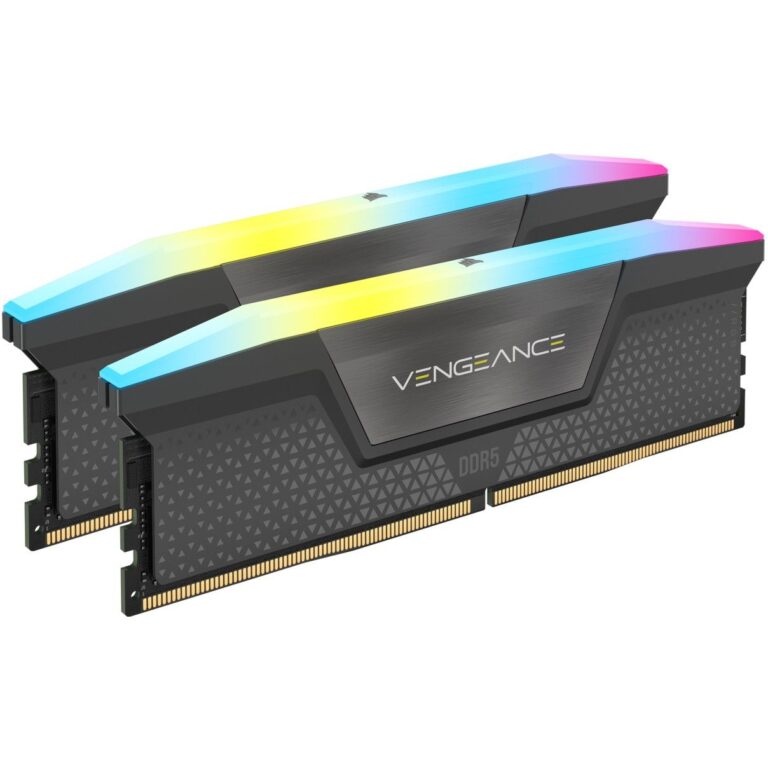 RAM Memorie Corsair Vengeance RGB 32GB (2×16GB) DDR5 6000MHz CL30 Dual‑Channel Kit / e zezë