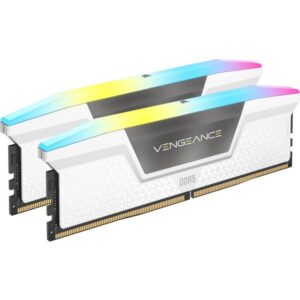 RAM Memorie DDR5 Corsair Vengeance RGB 32GB / 6000MHz CL36 / Bardhë