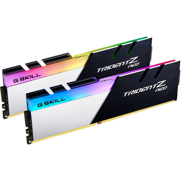 RAM Memorie DDR4 G.SKILL DDR4 32 GB / 3200 MT/s / CL16 / Trident Z Neo – Intel XMP / Zezë-Bardhë