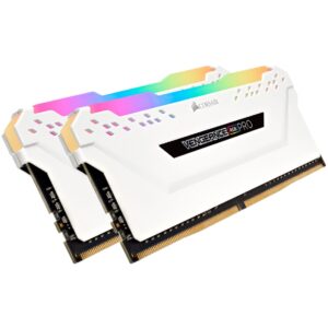 RAM Memorie DDR4 CORSAIR 32 GB / 3200 MT/s – CL16 – VENGEANCE RGB / Bardhë