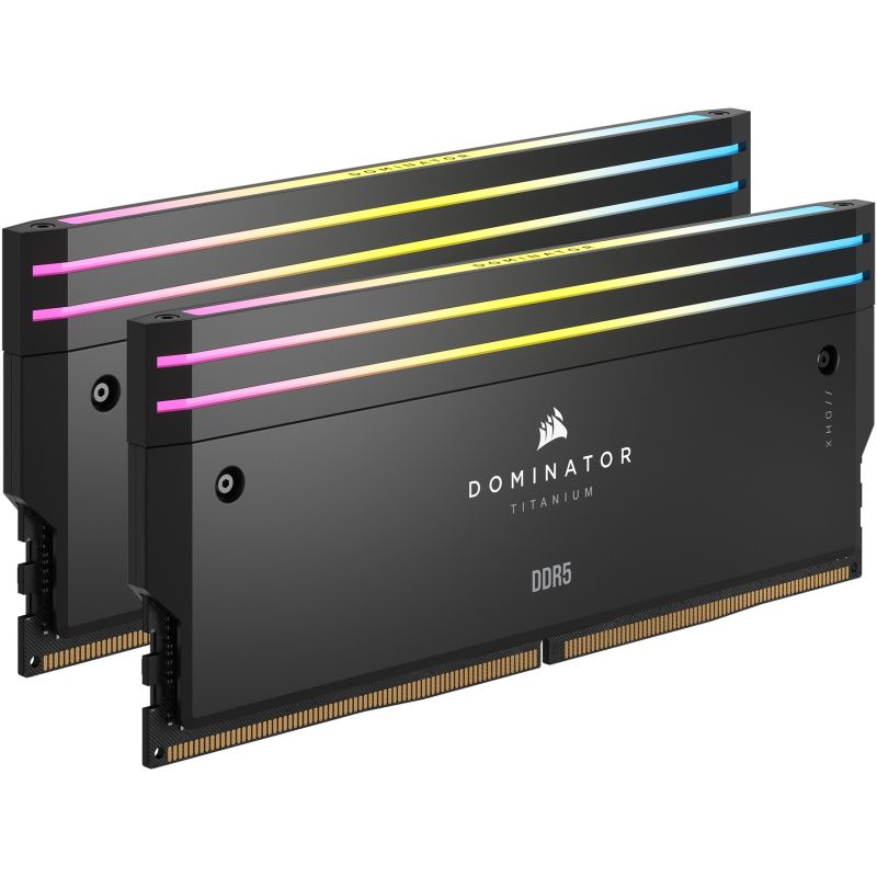 RAM Memorie DDR5 CORSAIR DIMM Kit 32 GB / 6000 MT/s – CL30 – DOMINATOR TITANIUM RGB / Zezë - Figura 2