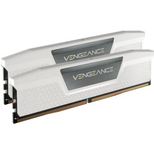 RAM Memorie DDR5 CORSAIR DIMM Kit 64 GB / 6000 MT/s – CL30 – VENGEANCE / Bardhë