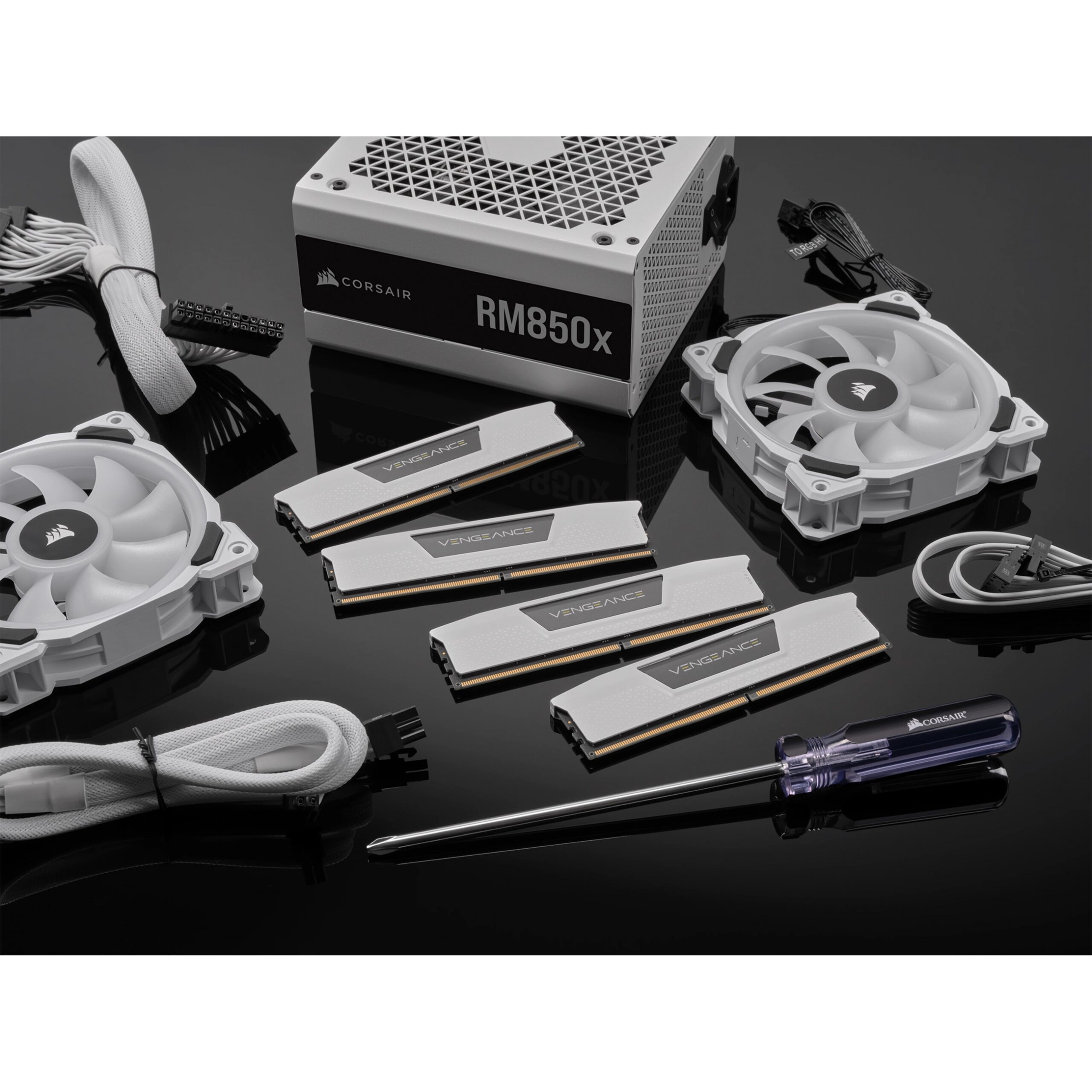 RAM Memorie DDR5 CORSAIR DIMM Kit 32 GB/ 5200 MT/s – CL40 – VENGEANCE – INTEL XMP/ Bardhë - Figura 4