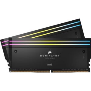 RAM Memorie DDR5 CORSAIR DIMM Kit 64 GB /6400 MT/s – CL32 – DOMINATOR PLATINUM RGB / Zezë