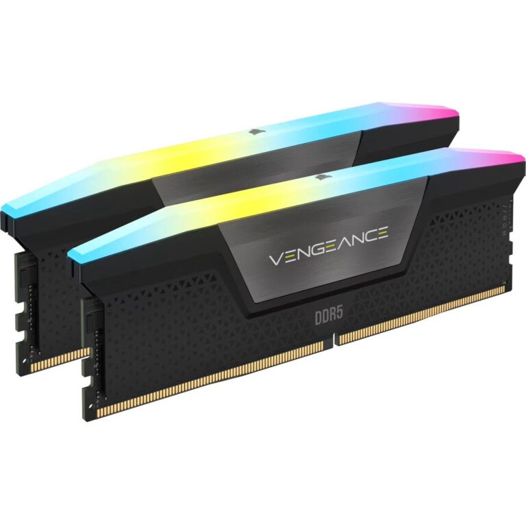 RAM Memorie Corsair Vengeance RGB 96GB (2×48GB) DDR5 6800MHz CL34 Dual‑Channel Kit – e zezë