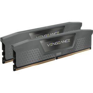 RAM Memorie DDR5 CORSAIR DIMM Kit 32 GB (2×16 GB) 6400 MT/s – CL30 – VENGEANCE / Gri
