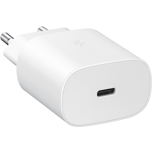 Adapter Samsung Galaxy Fast Charger USB Type-C 25W with 1m Cable - Bardhë - Figura 4