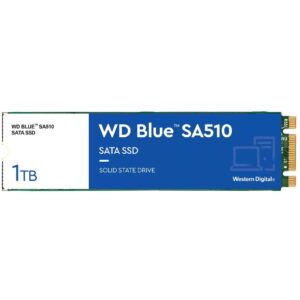 SSD e brendshme M.2 WD Blue SA510 1TB M.2 2280 SATA III 6Gb/s internal single-packed