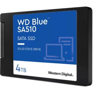 SSD e brendshme 2.5" WD Blue SA510 4TB SATA III 6Gb/s cased 6.9cm 2.5Zoll 7mm internal single-packed