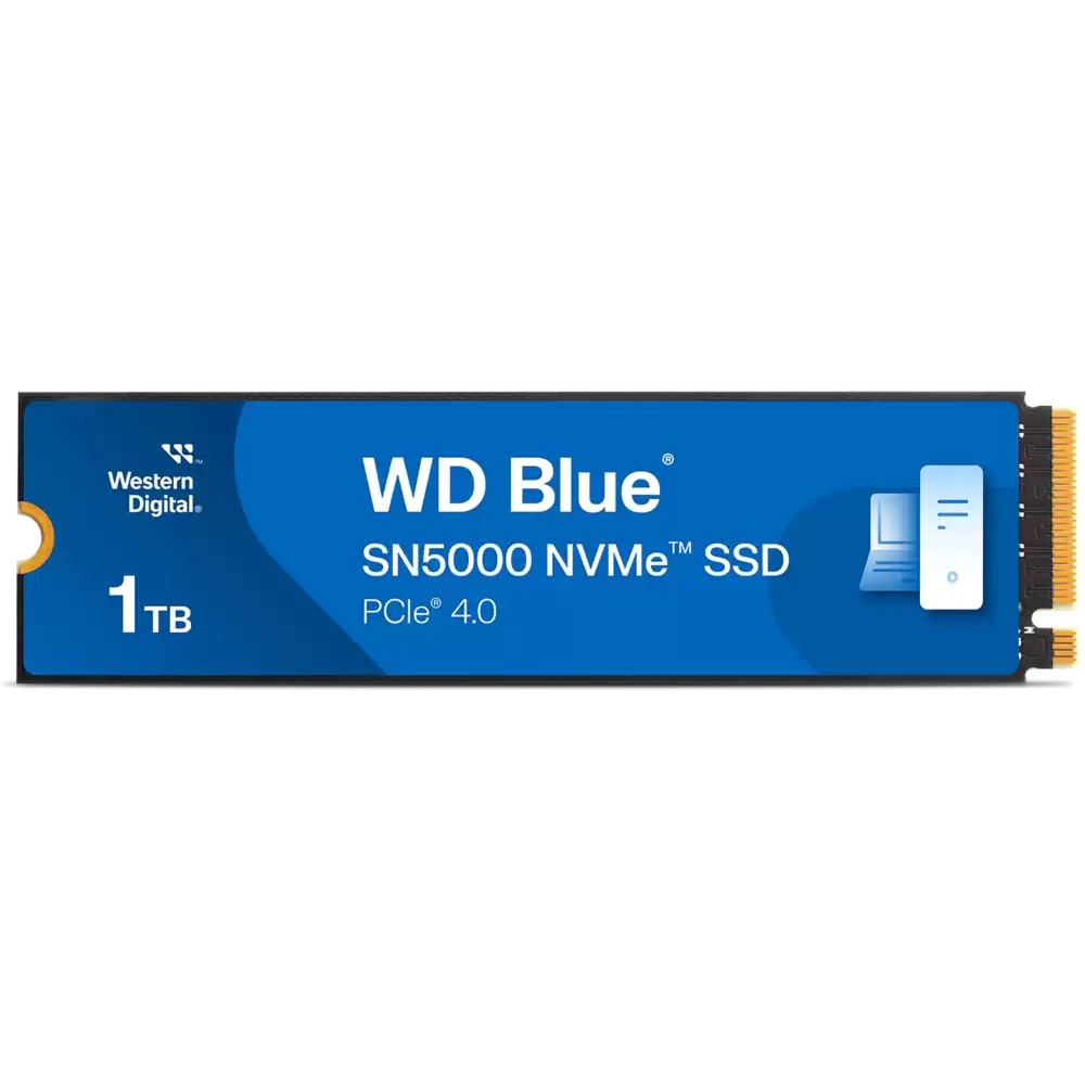 SSD e brendshme M.2 WD Blue SN5000 NVMe 1TB 2280 PCIe Gen4