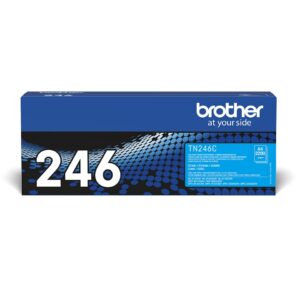 Toner Original Brother TN-246C Cartridge / 2,200 faqe (ISO/IEC 19798) - Blu