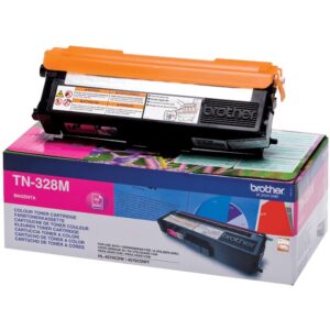 Toner Original Brother TN-328M Magenta Cartridge / 6,000 faqe - Me ngjyra