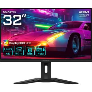 Monitor Gaming GIGABYTE M32UP / 31.5" / 4K Ultra HD IPS LED / 160 Hz / 1 ms / HDMI+Display port 1.4 / Zezë