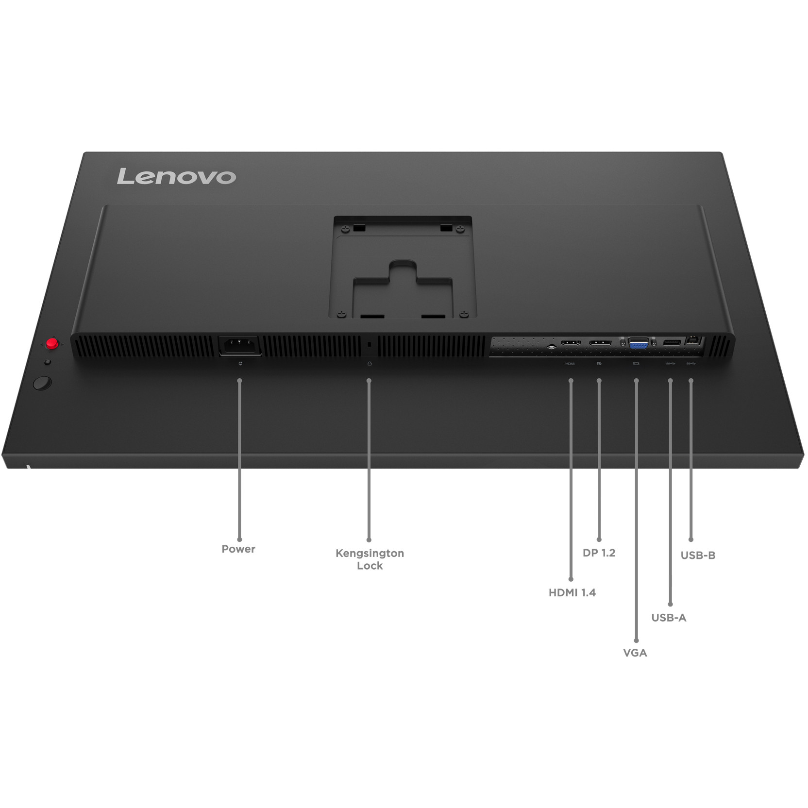 Monitor Lenovo ThinkVision T27‑40 / 27"/ Full HD IPS / LED / 120Hz / 6 ms / USB + HDMI + DisplayPort + VGA – Zezë - Figura 4