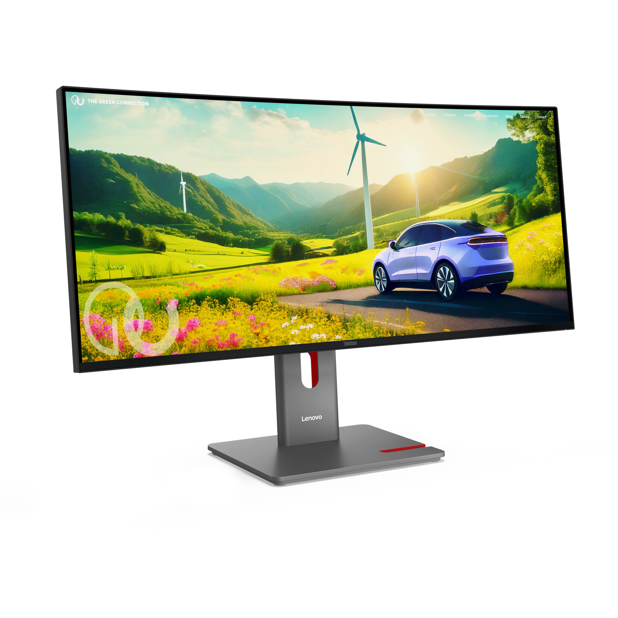 Monitor LENOVO ThinkVision P34WD‑40 / 34"/ Wide Quad HD IPS / LED / Curved / 120 Hz / 6 ms / USB + HDMI + DisplayPort – Gri - Figura 3
