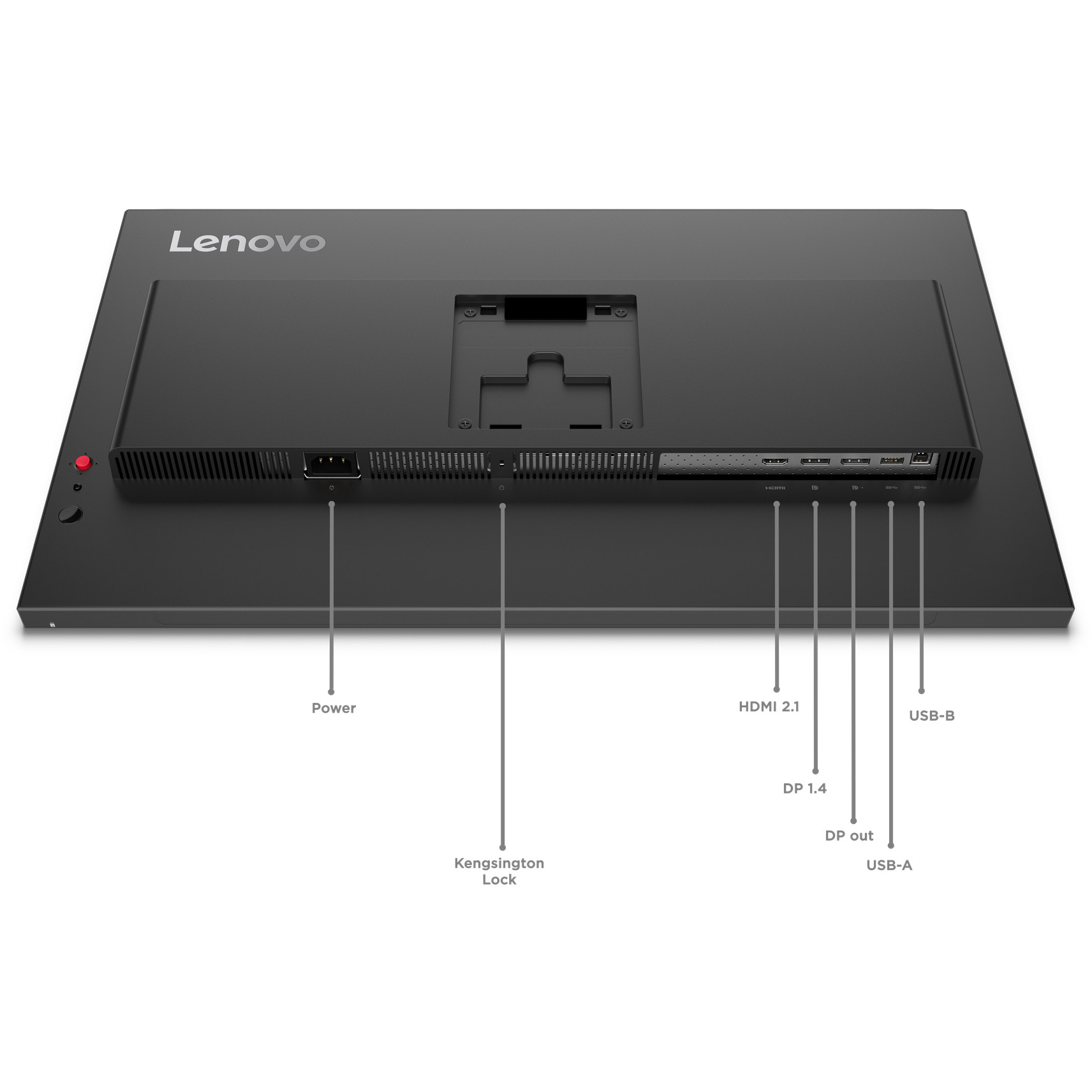 Monitor Gaming LENOVO ThinkVision P27Q‑40 / 27"/ Quad HD IPS / LED / 120Hz / 4 ms / HDMI + DisplayPort + USB – Gri - Figura 3