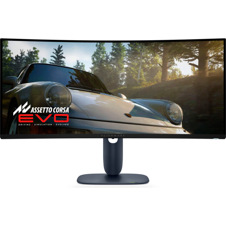 Monitor Gaming ALIENWARE AW3425DW / 34"/ Wide Quad HD / QD-OLED / Curved / 240Hz / 0.03ms / USB-B + USB-A + USB-C + HDMI + HDCP - DisplayPort - Blu e mbyllur
