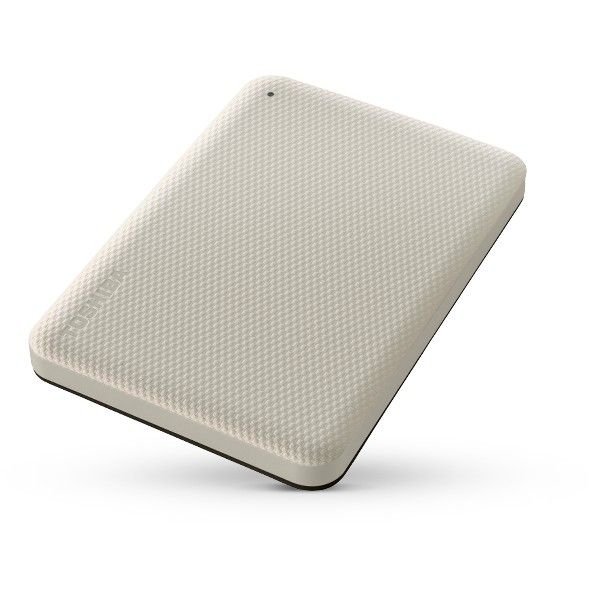 HDD e Jashtme 1 TB Toshiba Storage Canvio Advance. Externe Festplatte (beige. Micro-USB-B 3.2 Gen 1 (5 Gbit/s))