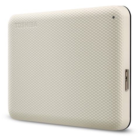 HDD e Jashtme 2 TB Toshiba Storage Canvio Advance. Externe Festplatte (beige. Micro-USB-B 3.2 Gen 1 (5 Gbit/s))