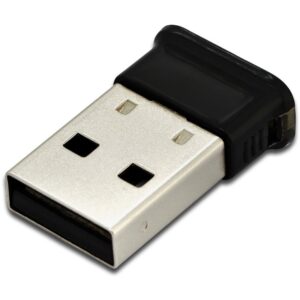 DIGITUS USB Adapter Bluetooth 4.0 Klasa 2 / CSR Chipset / Madhësi e Vogël