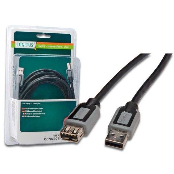 Adapter DIGITUS 3‑in‑1 Charging Cable USB‑A to Lightning + Micro USB + USB‑C