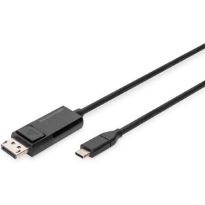 Kabllo USB DIGITUS Type‑C në DisplayPort Bidirectional 8K 2m