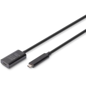 Kabllo USB zgjatues DIGITUS USB‑C në USB‑C (M/F) 10G 5m