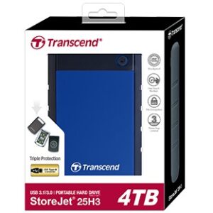 HDD e Jashtme Transcend 6.3cm 4TB USB3.1 StoreJet 25H3B Navy Blue