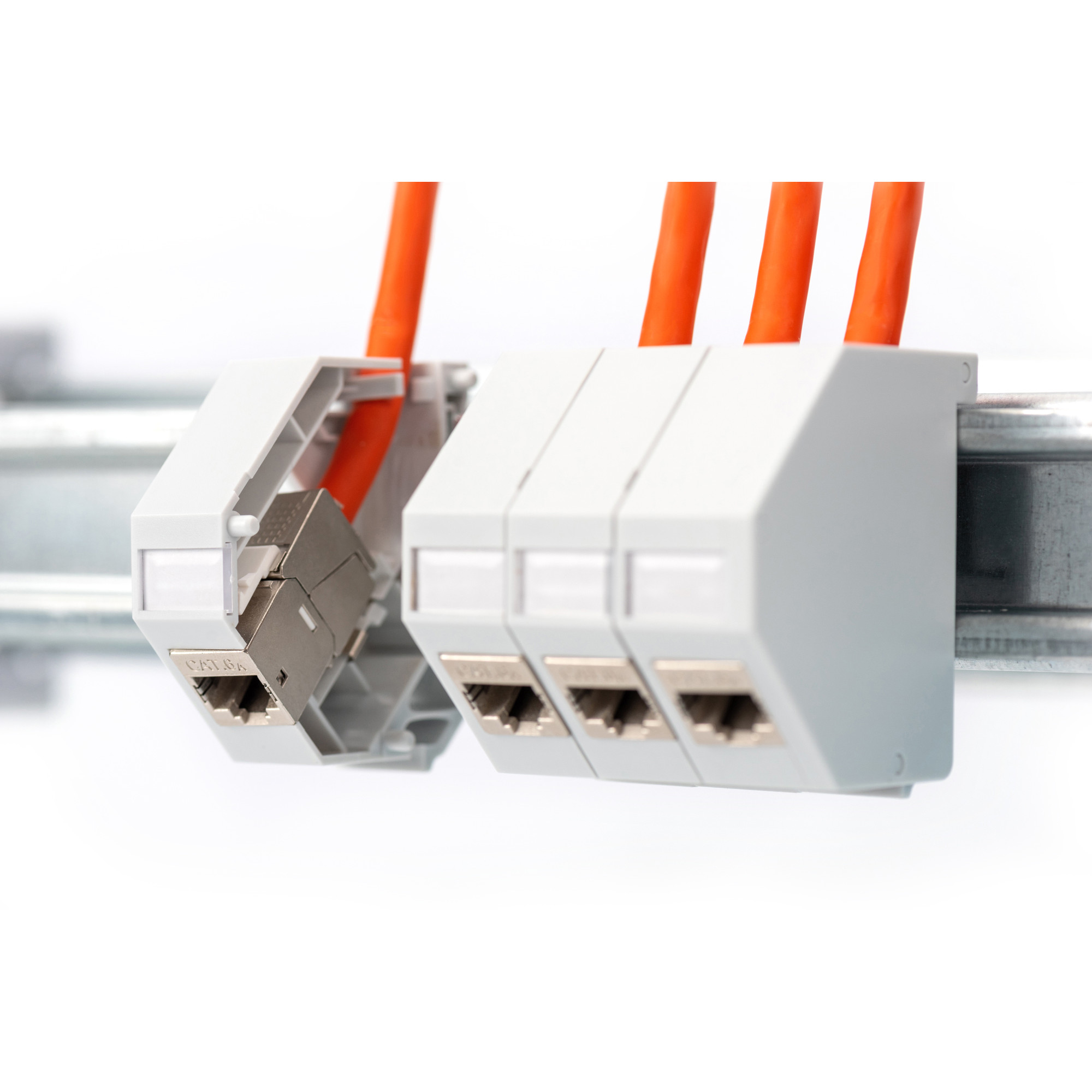Aksesorë për Rrjet DIGITUS Keystone Housing / DIN Rail Mount / IP20 - Figura 2