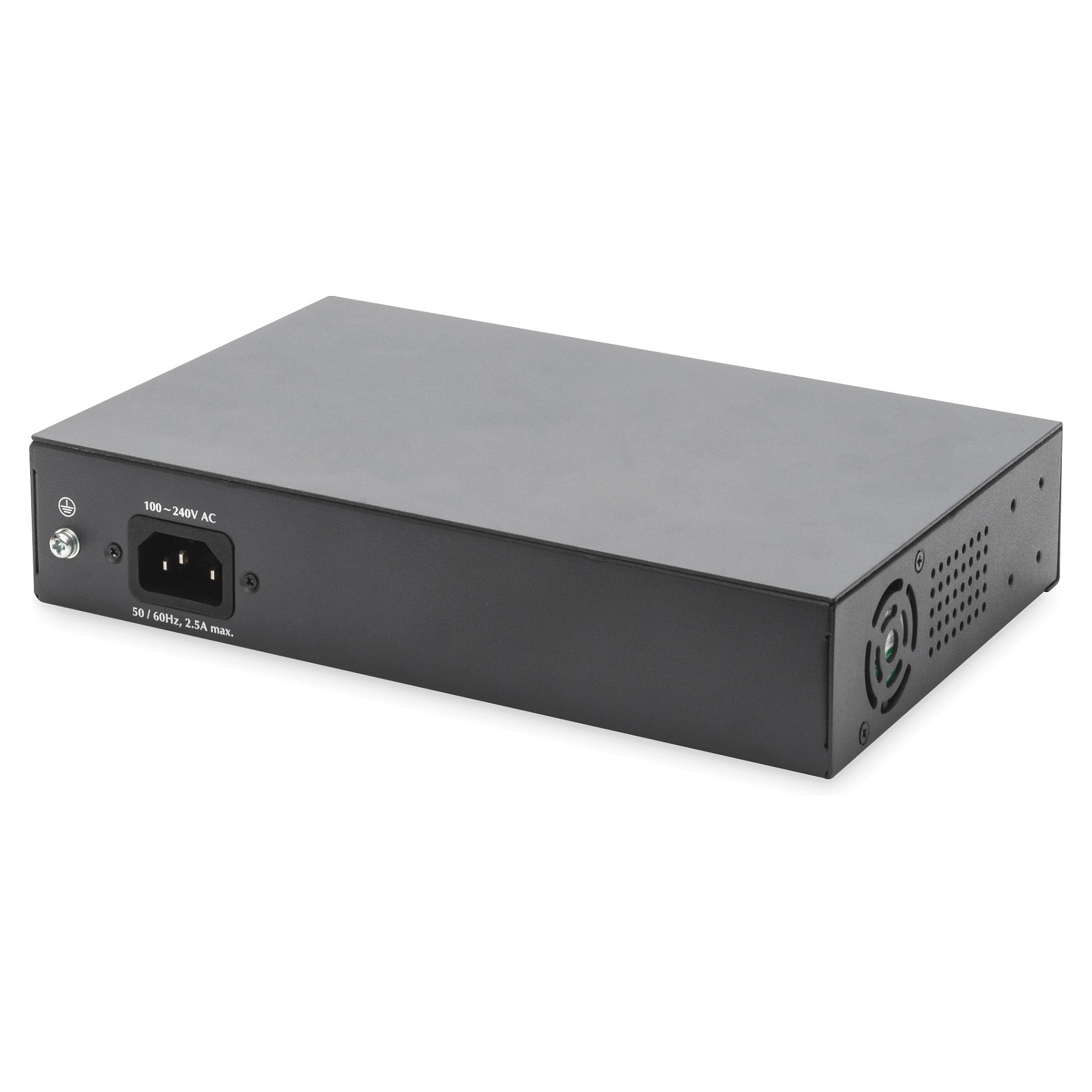 DIGITUS DN-95140 8-Port Gigabit PoE++ Switch me 2x SFP Uplink 180W Unmanaged Network Switch - Figura 4