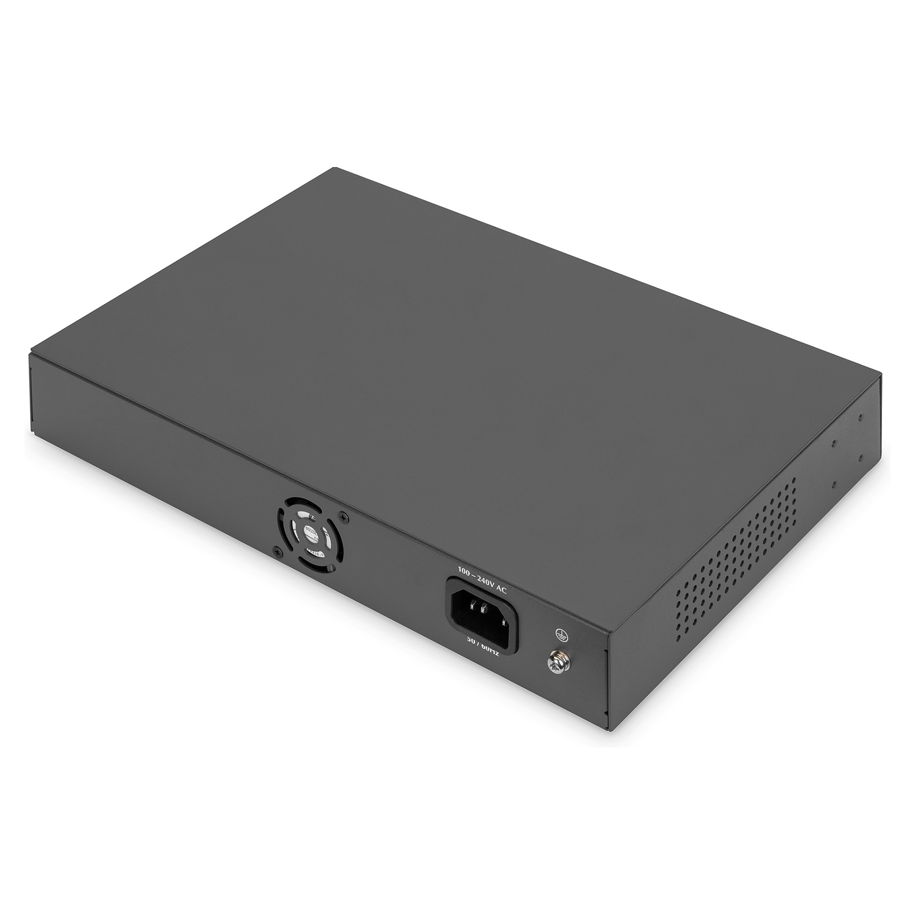 DIGITUS DN-95355 16-Port Fast Ethernet PoE Switch me Gigabit RJ45 & SFP Uplink 185W Rackmount CCTV Network Switch - Figura 2