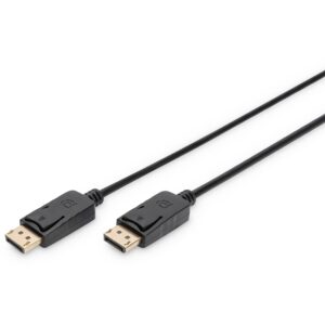 Kabllo DisplayPort DIGITUS / DP 1.2 / St–St / 3m / 4K - Zezë