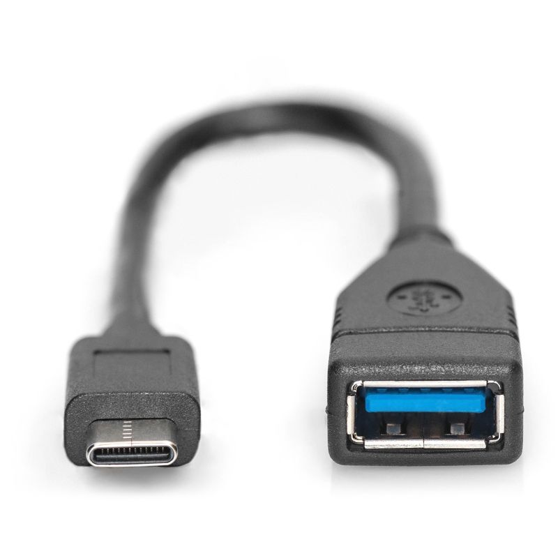 Adapter USB DIGITUS Type‑C OTG në USB‑A Socket 0.15m - Figura 3
