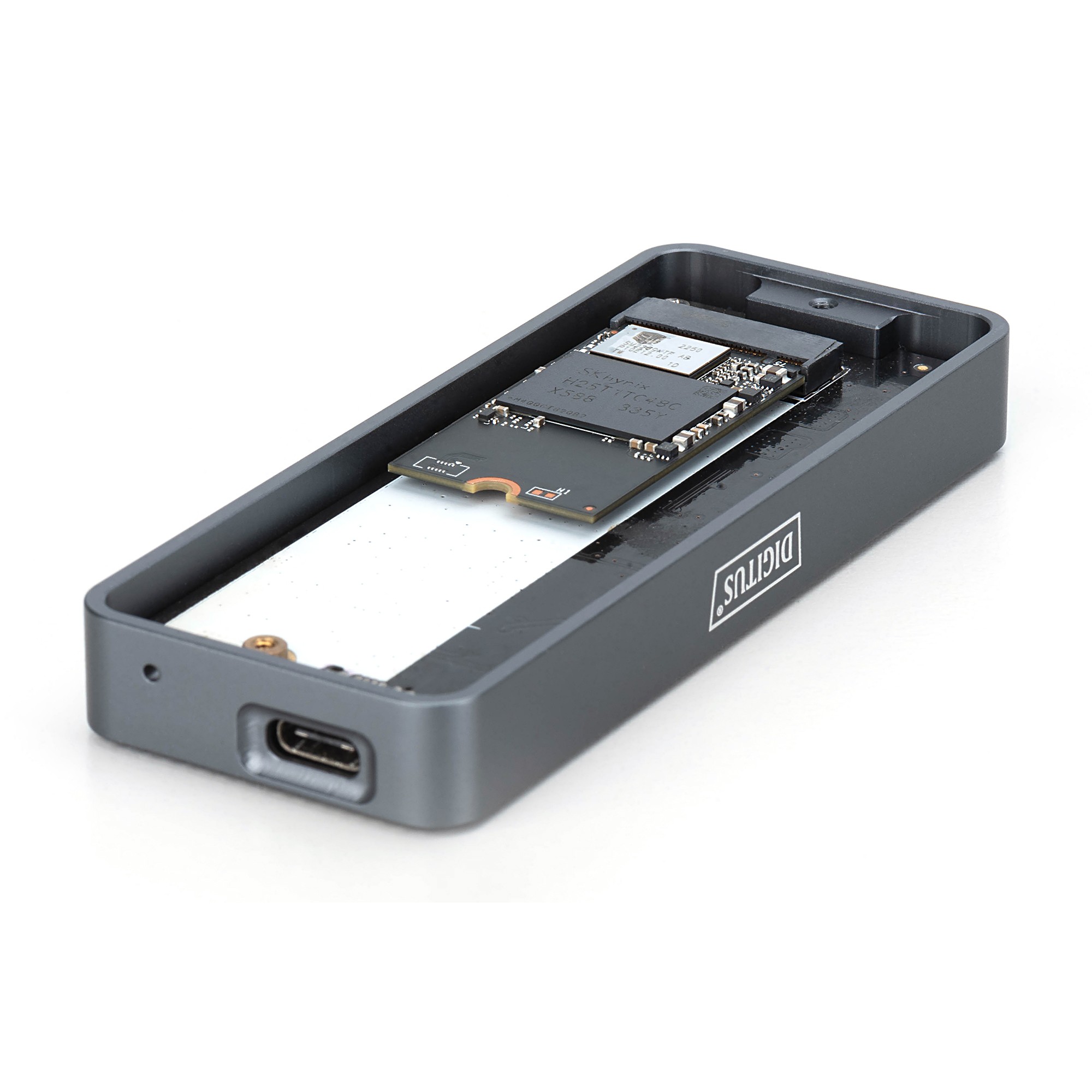 Këllëf për Disqe DIGITUS USB Enclosure for M.2 SSD – Includes Mounting Accessories - Figura 2